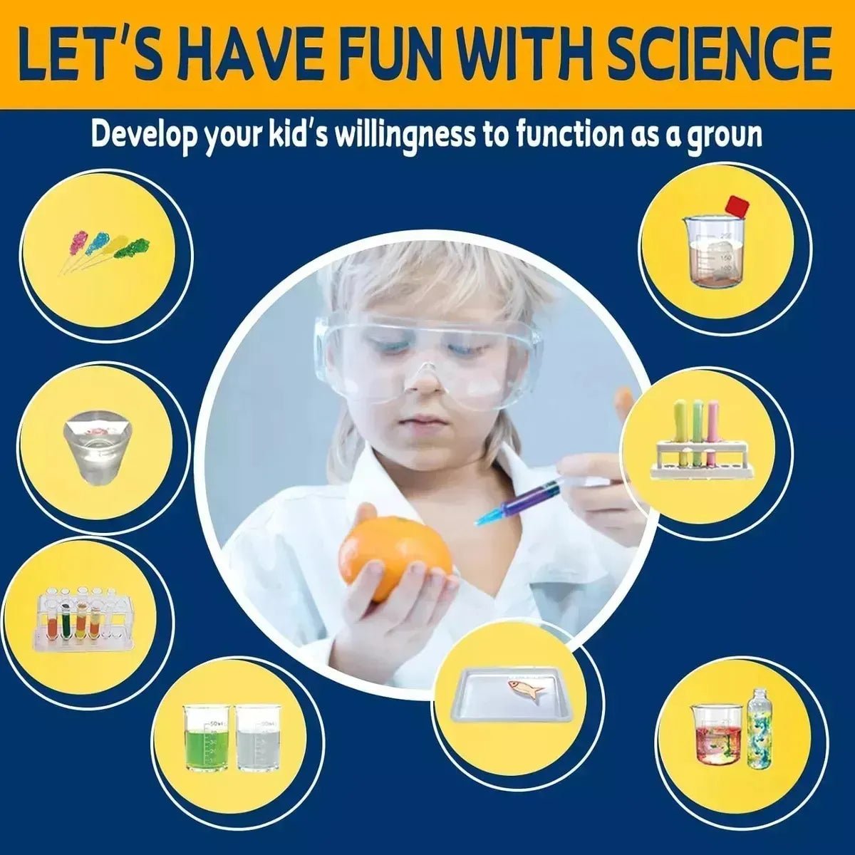 Juegos de Química Ciencia 14 En 1 Stem Educativo - Martina Baby & Kids